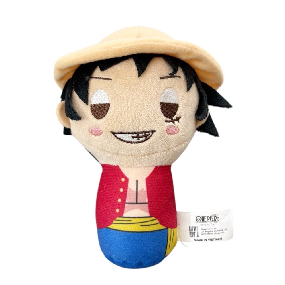 One Piece Luffy Round1 Exclusive 4” Plush